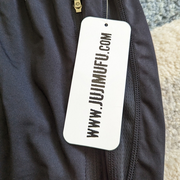 Jujimufu Stretchy Black Sweatpant Jogger XL Workout Strength Training Lifting - Picture 4 of 7